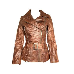 archival italian vintage leather jacket